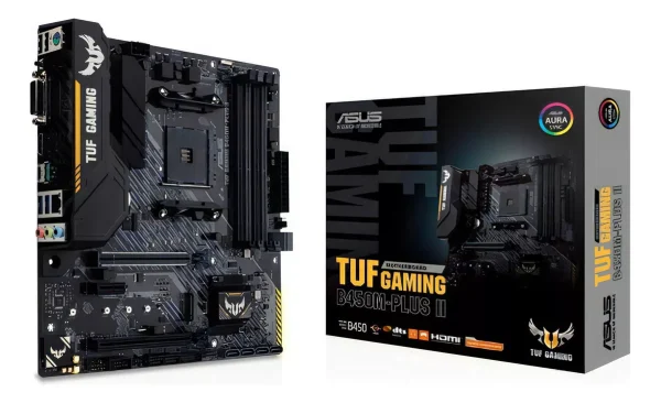 Asus TUF Gaming B450M Plus 2 Ryzen: Potencia y Conectividad M.2 USB 3.2