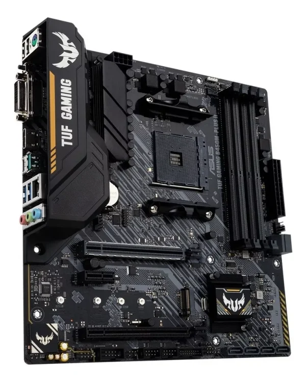 Asus TUF Gaming B450M Plus 2 Ryzen: Potencia y Conectividad M.2 USB 3.2
