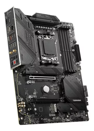 MSI MAG B650 Tomahawk WiFi AM5 Placa Base de Alto Rendimiento en Negro para la Nueva Generación